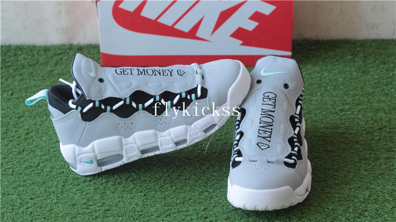 Nike Air More Money QS Wolf Grey Green